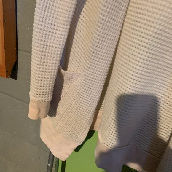 Cardigan For Womenโs Long Sleeve White Size L - Picture 3 of 5